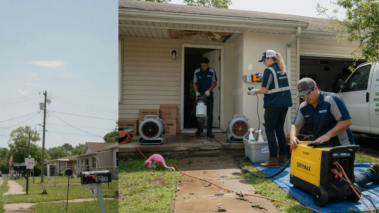 Storm Damage Water Removal in Meriden, WY near me
